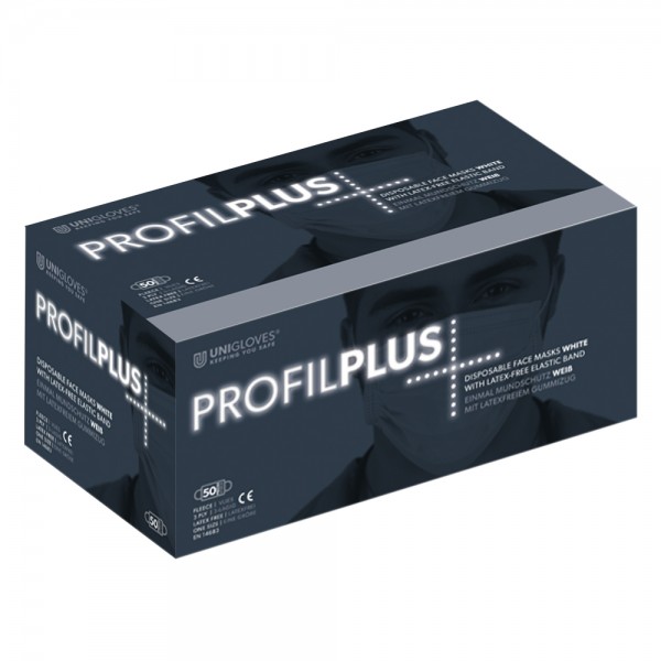 Unigloves PROFIL PLUS® OP - Mundschutz, mit Gummizug